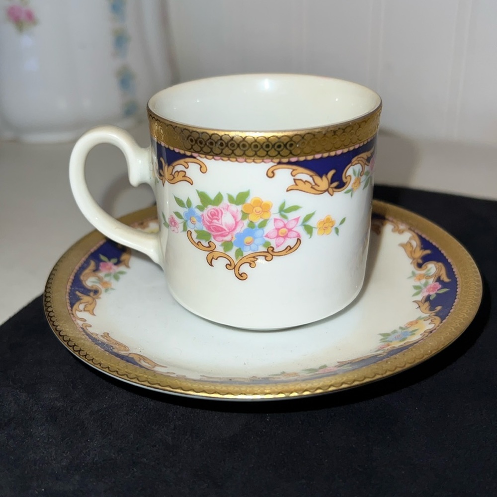 Tirschenreuth Bavaria Demitasse cup and saucer